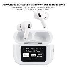 AUDIFONOS PRO CON PANTALLA IA